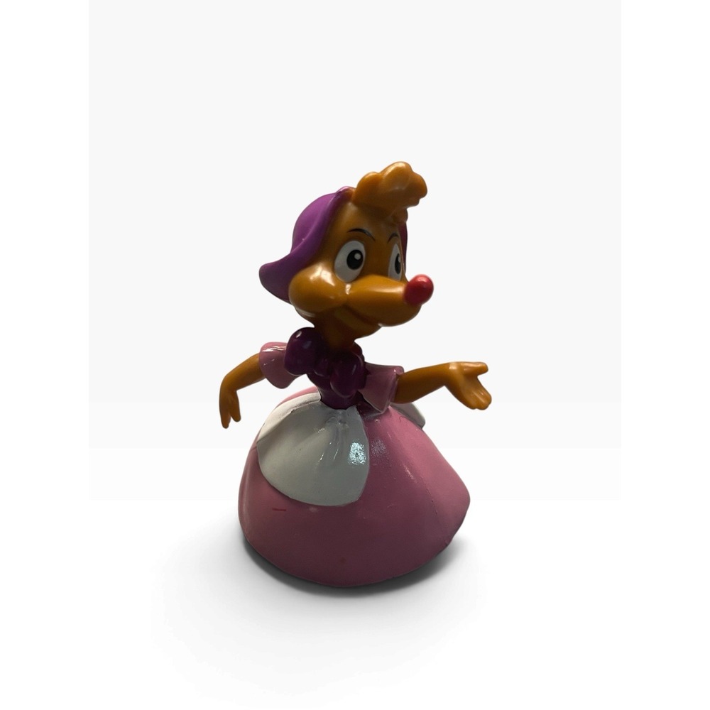 Vintage Disney Cinderella Perla The Mouse PVC Figure Cake Topper Approx. 2.25"